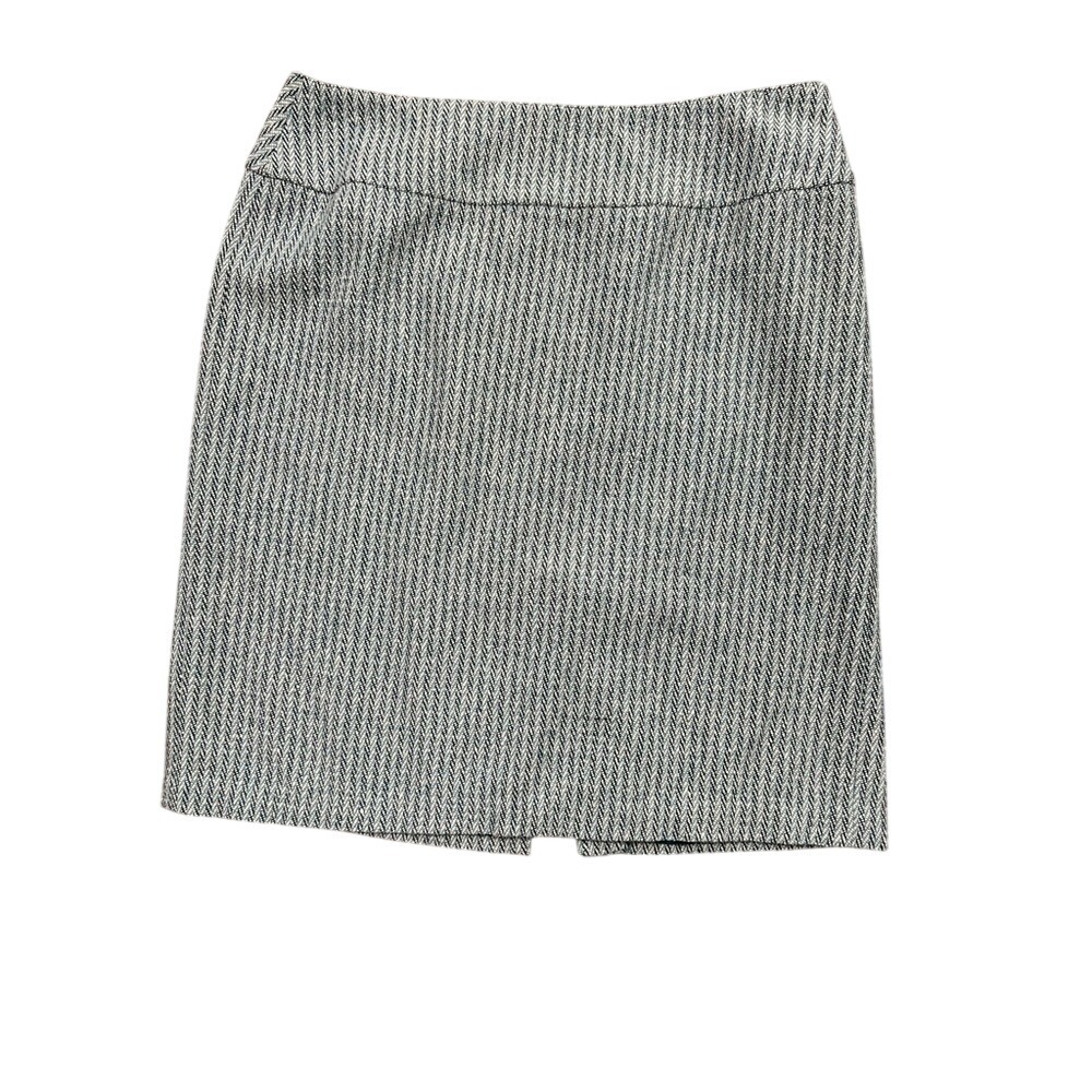 LOFT Blue Green Pinstripe Pencil Skirt‎ Women's Size 10 Career Workwear